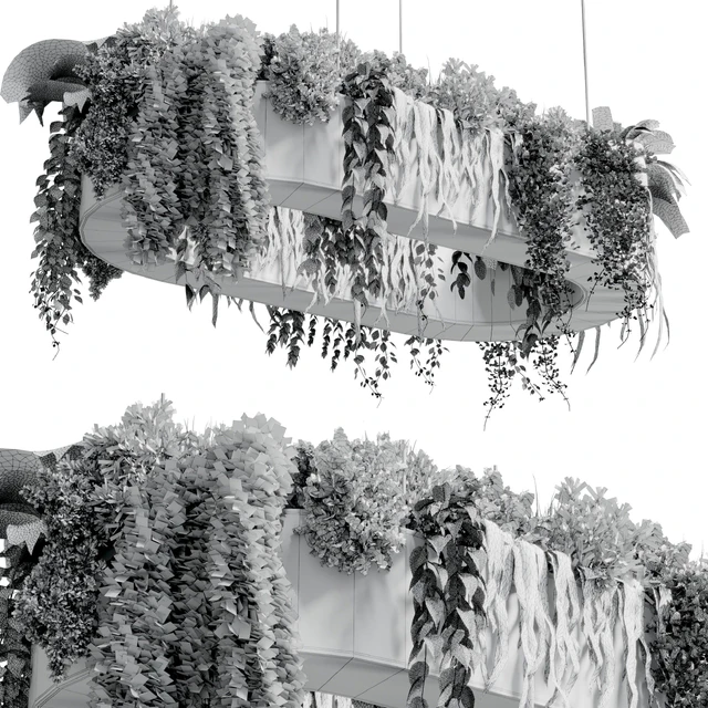 pot light - pendant plant light hanging 06 corona — Descargar