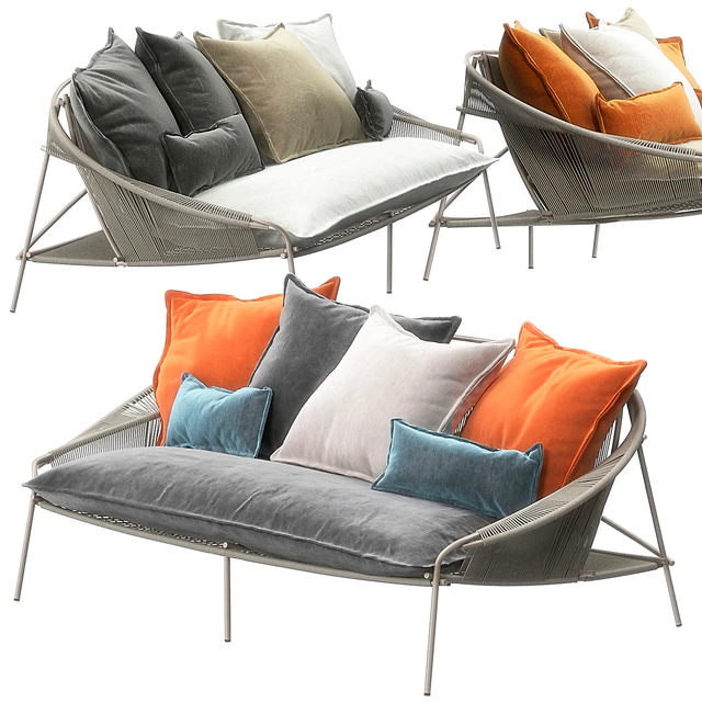 Traveler Outdoor Sofa by Roche Bobois — Скачать