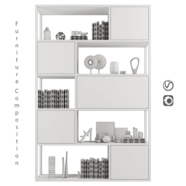 Furniture Composition | 233 | Шкаф — Скачать