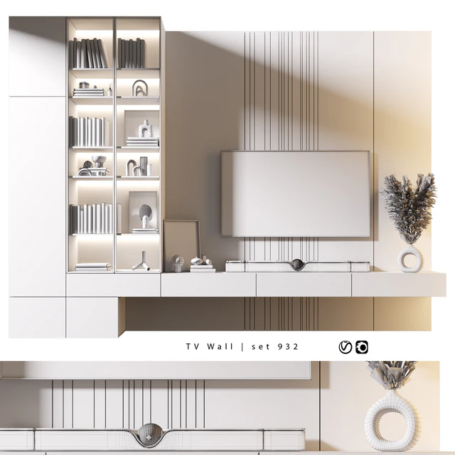 TV Wall | set 932 — Download