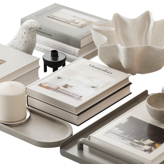 Decorative set with books — Descargar
