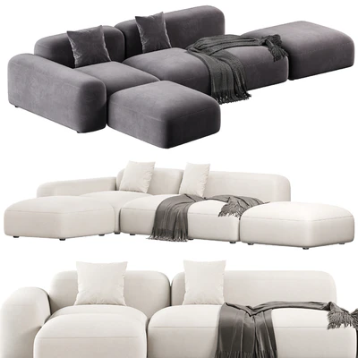 Customizable Sofa Lapis E019 — Вид 3