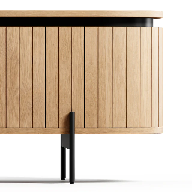 Kave Home - Licia TV stand, 200x55 cm — Скачать