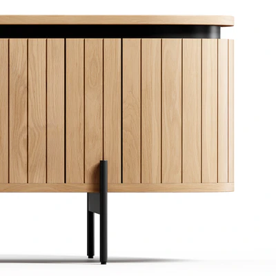 Kave Home - Licia TV stand, 200x55 cm — Вид 4