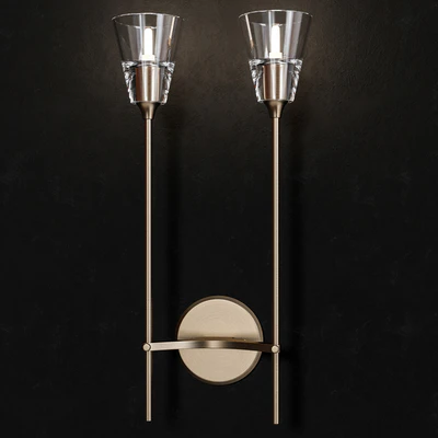 TORCHE DE VERRE DOUBLE SCONCE — Скачать
