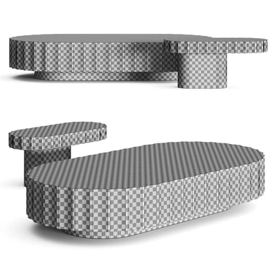 Francesco Balzano Blond Coffee Tables — Ver 3