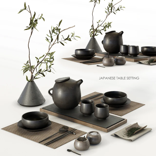 Japanese table setting — Скачать