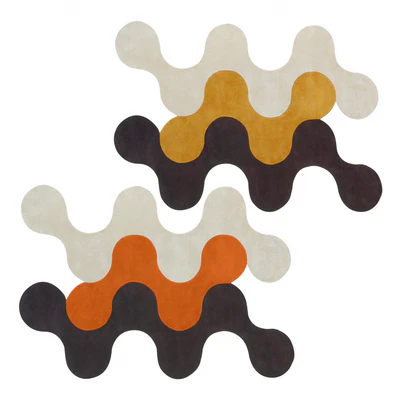 Flammes B carpet by Nowcarpets designer Vicente Vidal — Ver 1