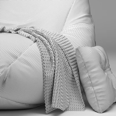 Frameless Soft Beige Pie Chair — Ver 2