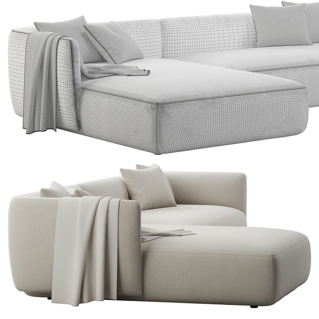 Cosy Sofa by MDF Italia — Скачать