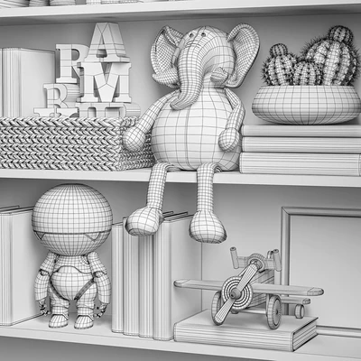 Children's decor set for boy — Ver 5