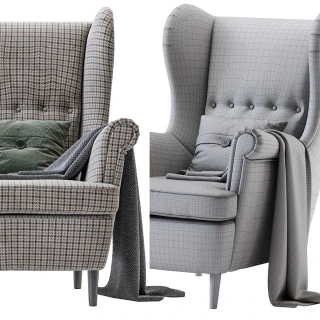 Armchair STRANDMON IKEA — Descargar