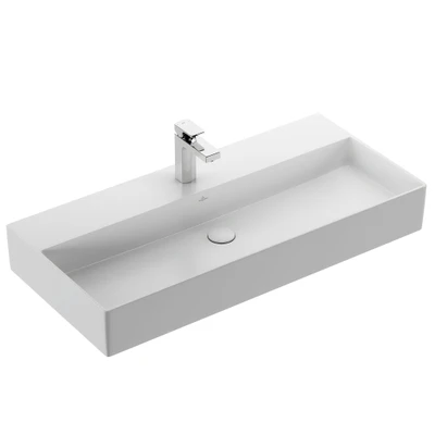 memento 2 0 surface mounted washbasin 100x47cm by villeroyboch — download