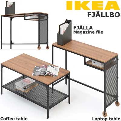 FJALLBO (FIALLBO) TABLE SET — Ver 1