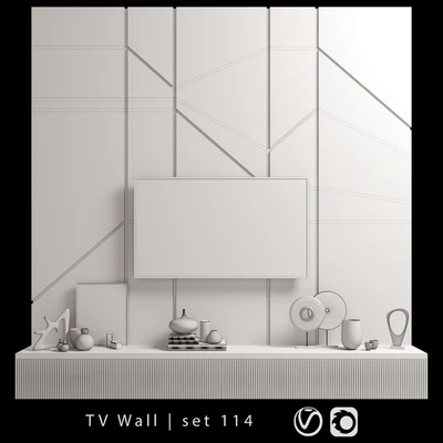 TV Wall | set 114 — Ver 2