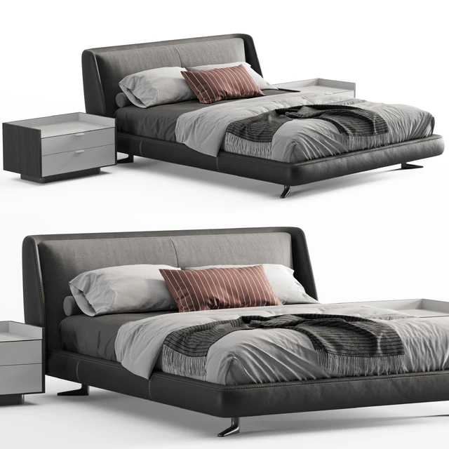 Minotti spencer bed 2 — Descargar