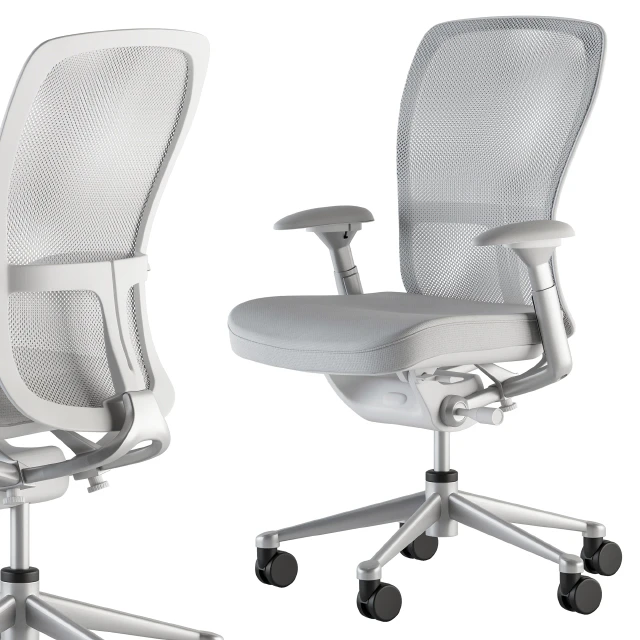 Office Chair Zody Black and White — Скачать