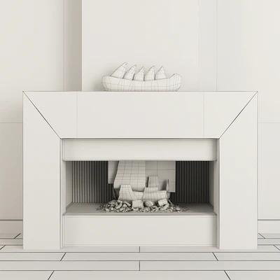Fireplace modern 40 — Вид 2