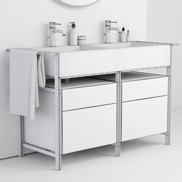 Умывальник Ceramica Cielo Narciso Doppio — Скачать