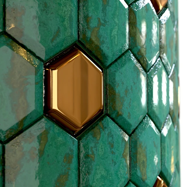 steel and marble mix tile 002 — Descargar