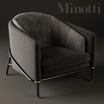 Minotti Fil noir Black — Ver 2
