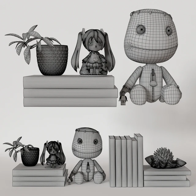Shelf decoration 05 — Descargar