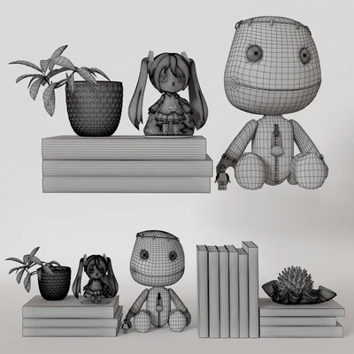 Shelf decoration 05 — Ver 2