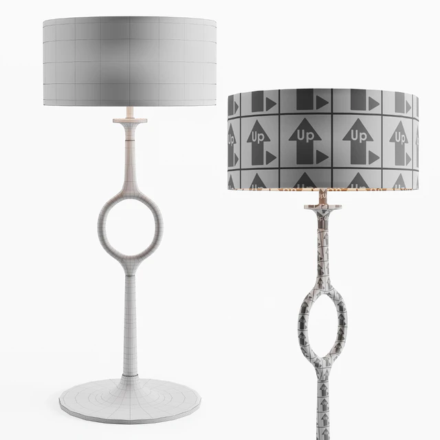 Theodore Alexander Urbane Floor Lamp — Descargar