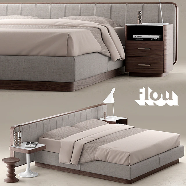 Bed FLOU LETTO ERMES — Descargar