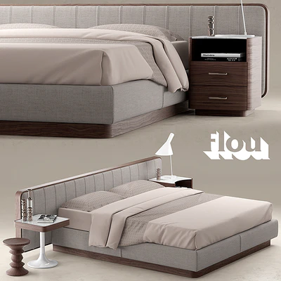 Bed FLOU LETTO ERMES — Ver 1