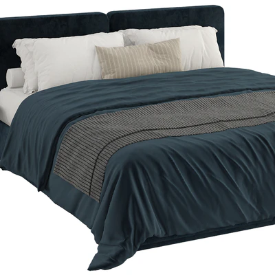 Minotti Tatlin bed — Ver 4