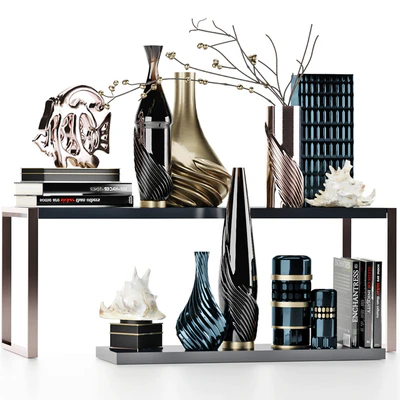 Decorative Set with Shells — Ver 1