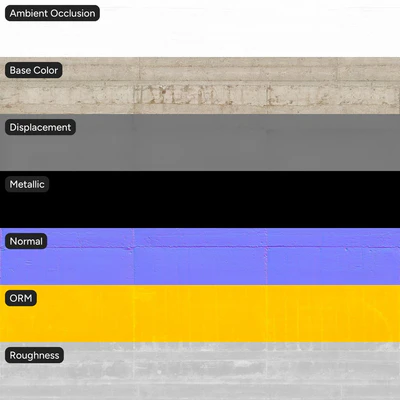 board form concrete wall texture off white — Ver 6