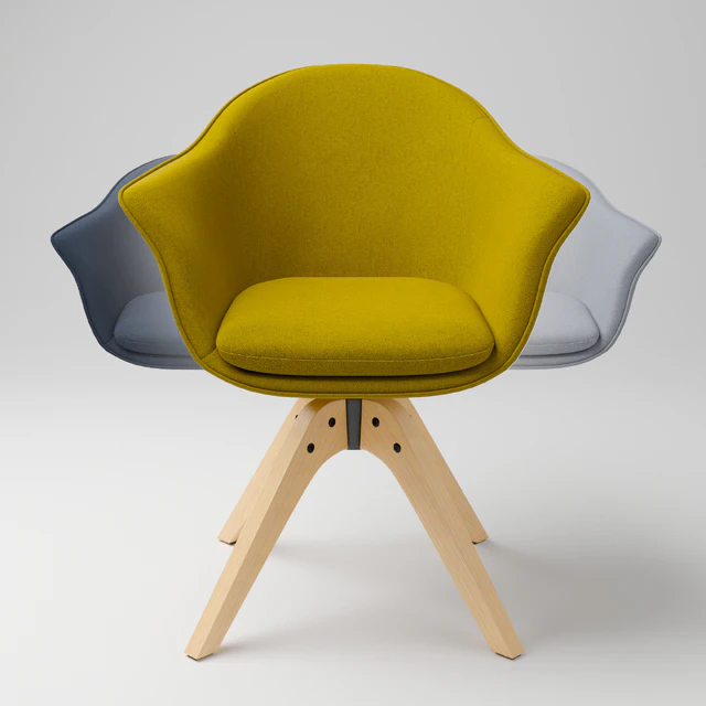 LA REDOUTE INTERIEURS Office swivel armchair Quilda — Descargar