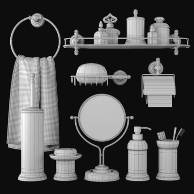 Bathroom accessories Migliore Mirella — Ver 3
