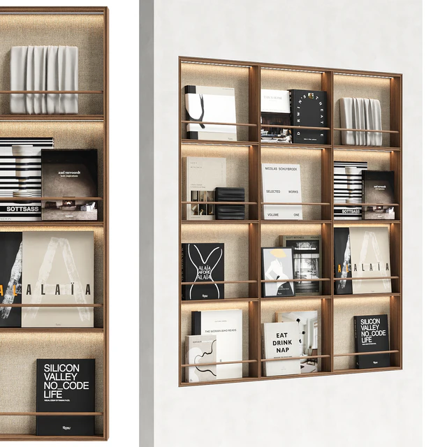 Bookshelf 01 — Скачать