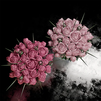 Roses in a gift box — Ver 2