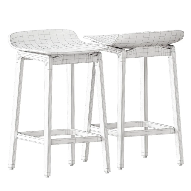 Molteni & C WOODY Stool — Descargar