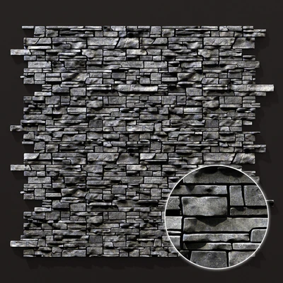 Wall clincer brick rock n3 / Wall clinker rock — Ver 1