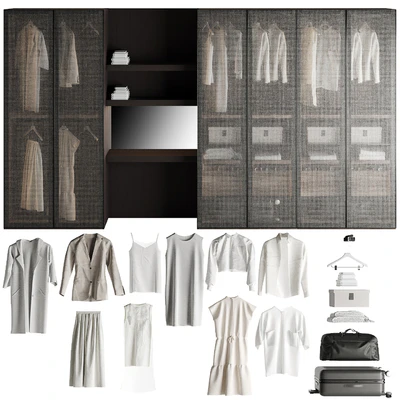 Tumidei Armadio Anta Telaio Battente Wardrobe — Вид 1