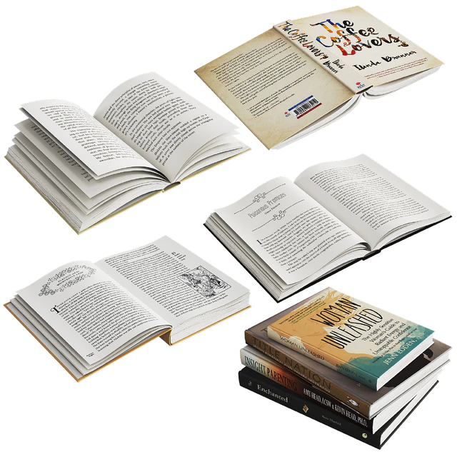 Open books set — Descargar