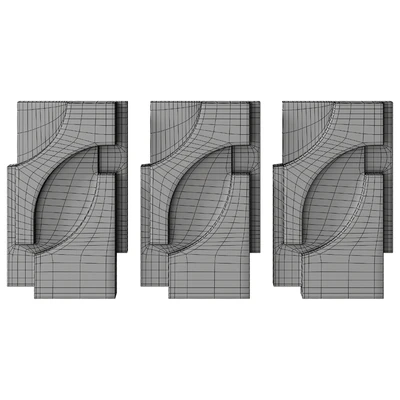 Декоративное панно SERIF RELIEF by  Kristina Dam Studio — Вид 3