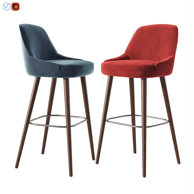375 Walter Knoll Bar Stool & Counter Stool — Descargar