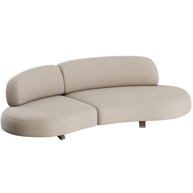 Vao 250 Curved Sofa by Paolo Castelli — Скачать