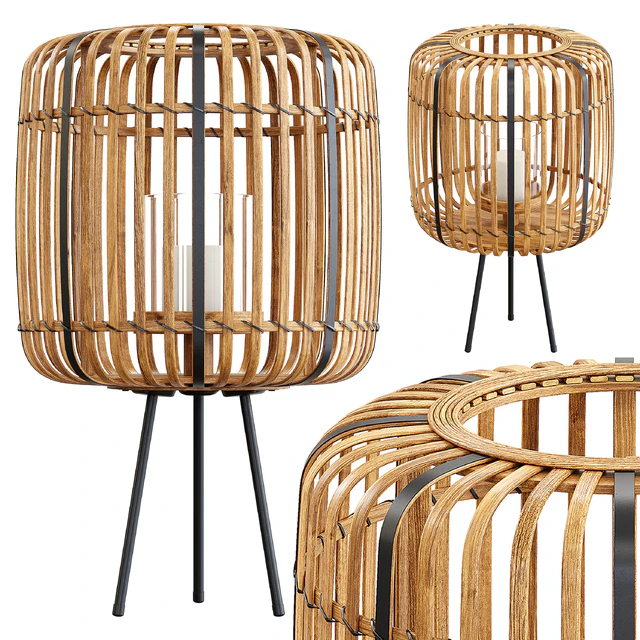 Zara Home - The bamboo decorative candle lamp — Скачать