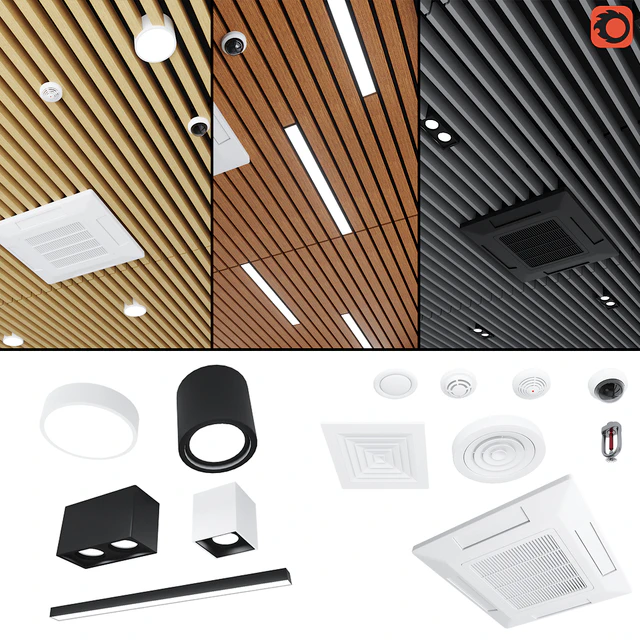Grillato rack ceiling kit — Descargar