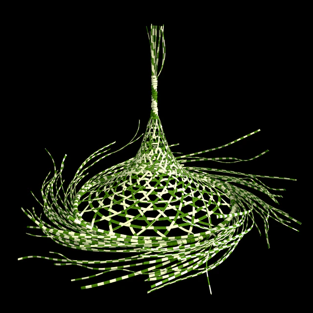 Wicker lampshade — Descargar
