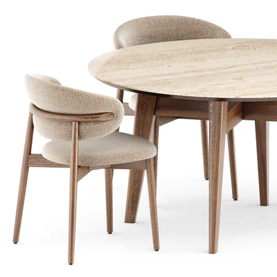 Oleandro chair and Abrey table by Calligaris — Вид 3