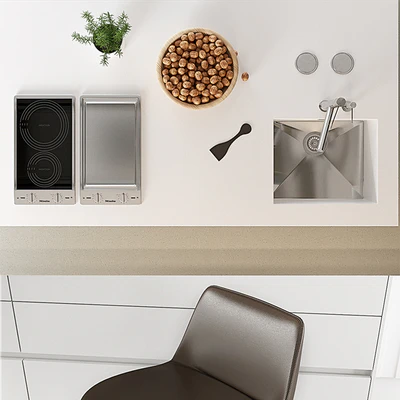 Кухня Poliform Varenna Alea 4 (vray GGX, corona PBR) — Вид 3
