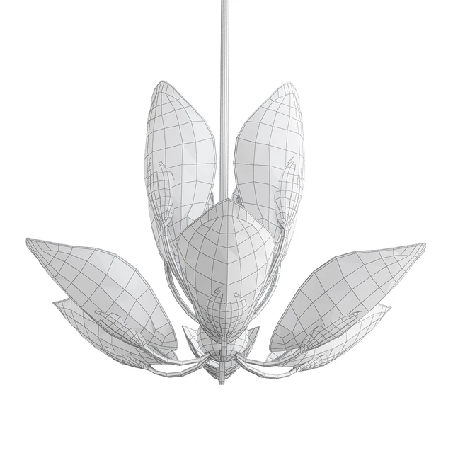 Blossom Gold Leaf 12 Light Chandelier by Hudson Valley — Descargar